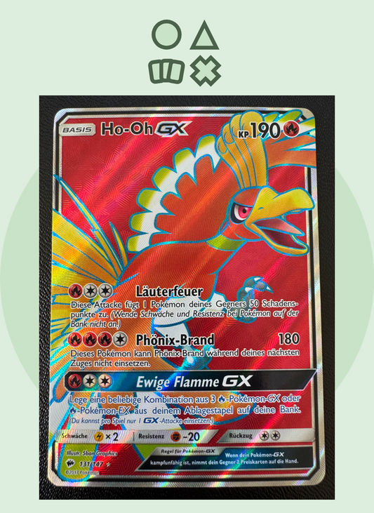 Ho-Oh GX - NM (BUS131  SM Burning Shadows)