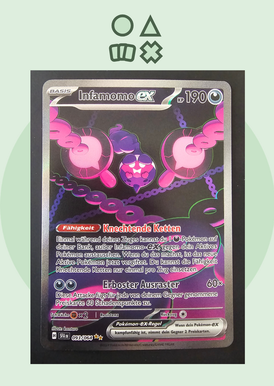 Infamomo EX - NM (SFA093 S&amp;V Shrouded Fable)