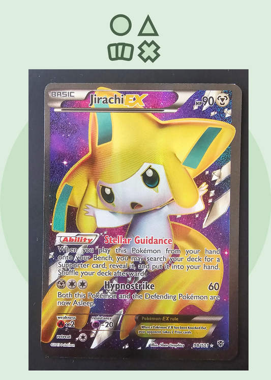 Jirachi EX - NM (PLB98 B&W Plasma-Blast)