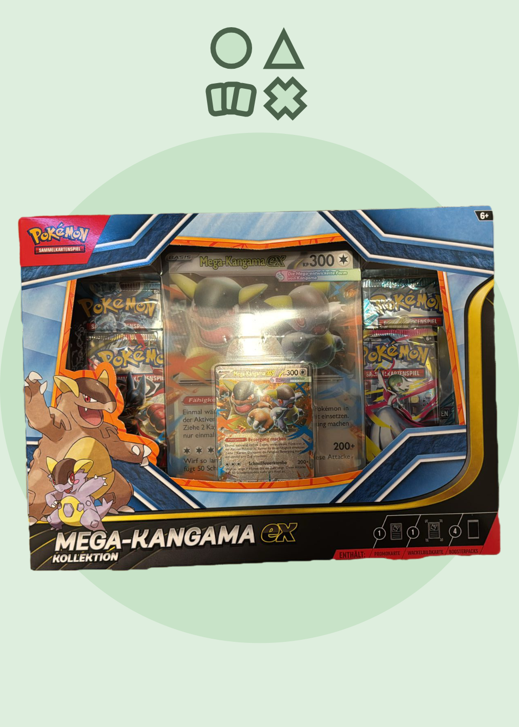 Pokémon Mega-Kangama ex Kollektion - deutsch