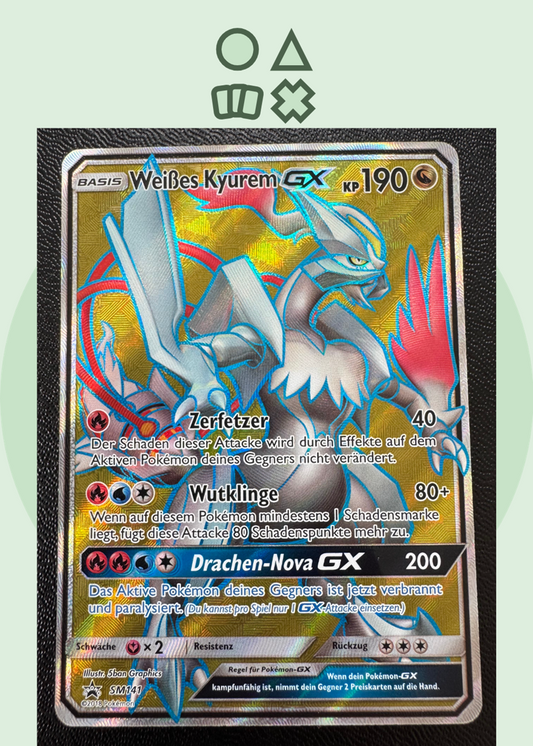 Weißes Kyurem GX - NM (SM141 Sun & Moon Promo)