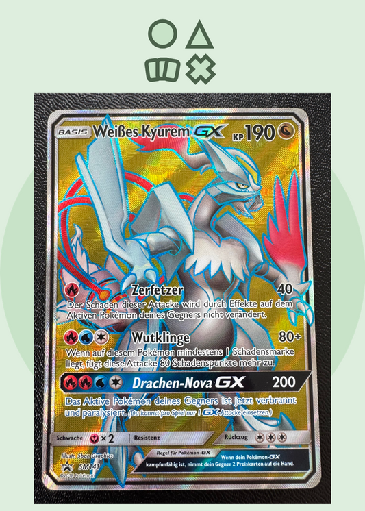 Weißes Kyurem GX - NM (SM141 Sun & Moon Promo)