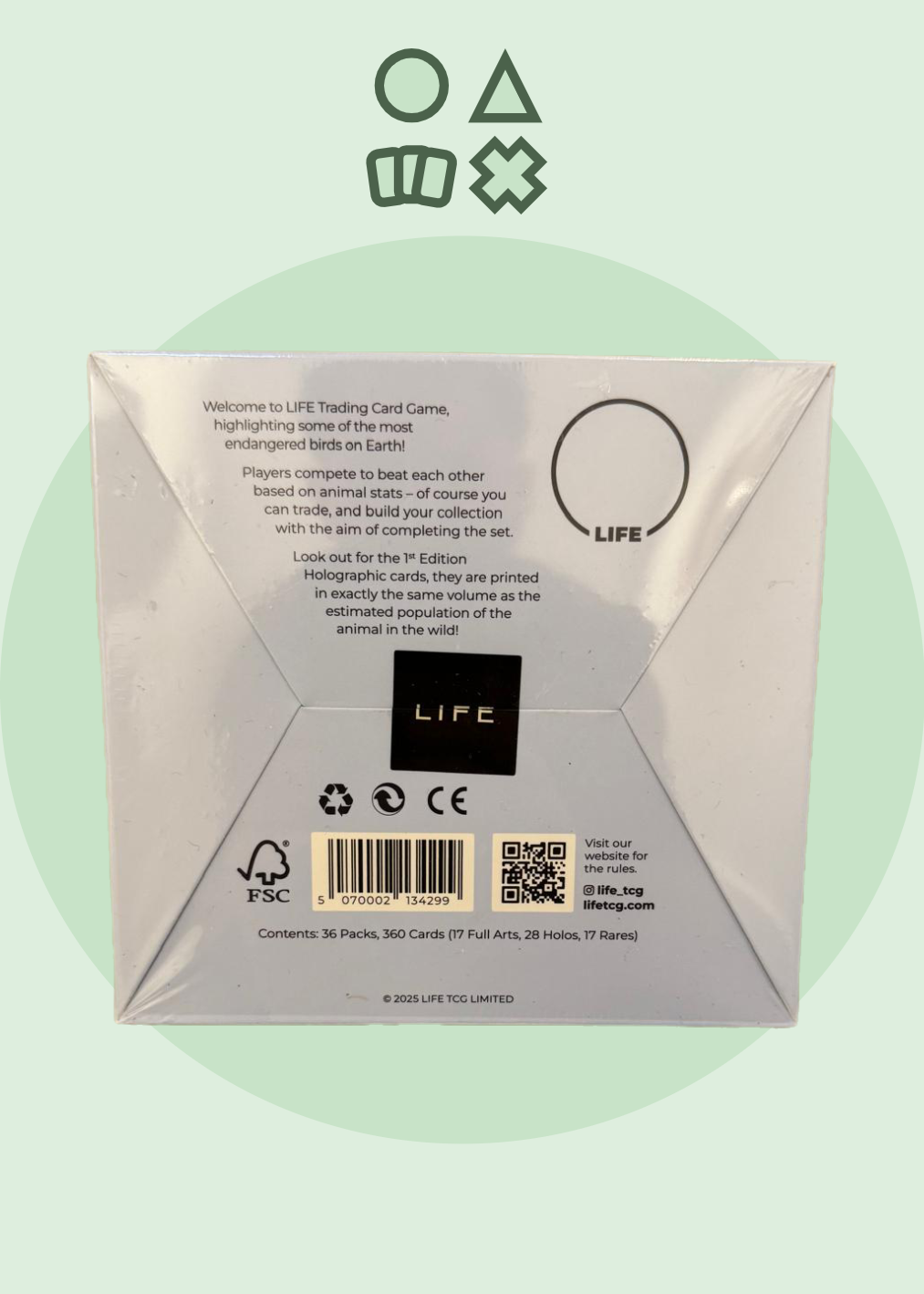 Life TCG Birds 1st Edition Gold Booster Box (36 Booster) - englisch