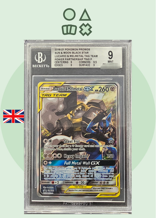Lucario &amp; Melmetal GX - BGS 9 (SM192 Sun &amp; Moon Promo)