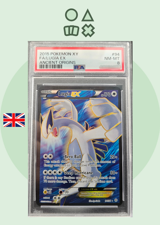 Lugia EX - PSA 8 (AOR94 XY Ancient Origins)