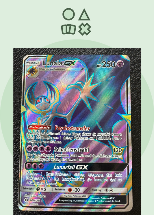 Lunala GX - NM (SUM141 Sun & Moon Base)