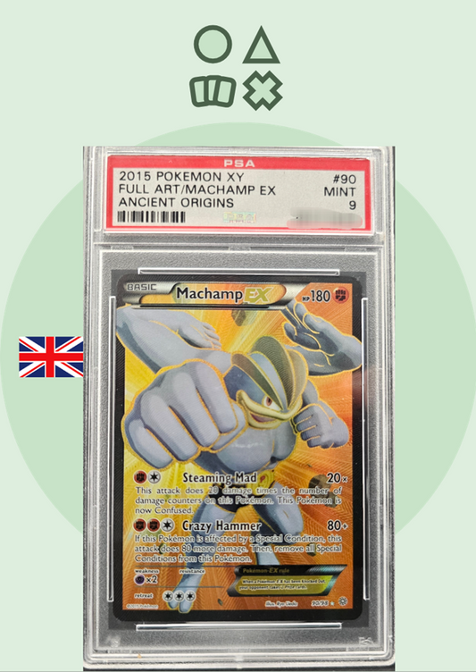 Machamp EX - PSA 9 (AOR90 XY Ancient Origins)