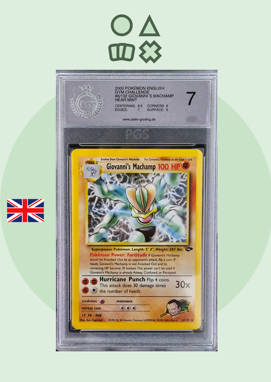 Giovanni's Machamp - PGS 7 (GC6 Gym Challenge)