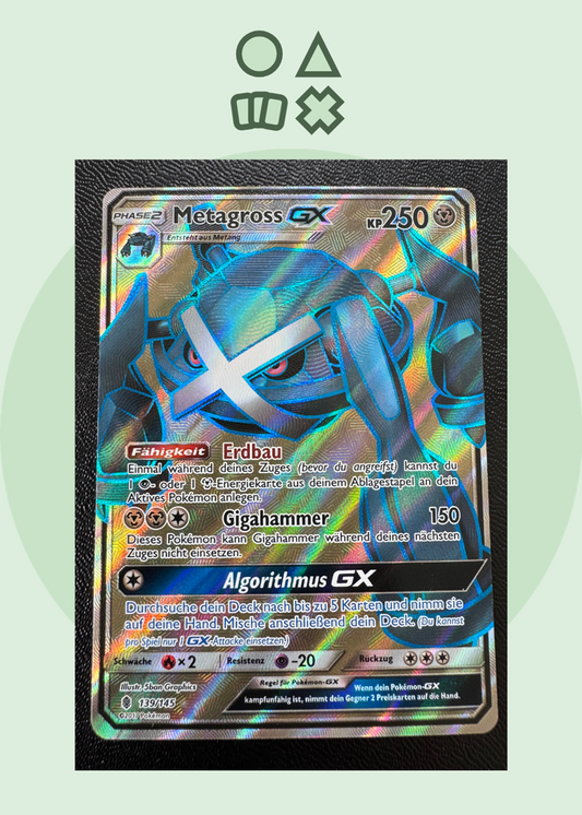 Metagross GX - NM (GRI139 SM Guardians Rising)