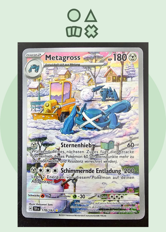 Metagross - NM (TEF178 Scarlet &amp; Violet Temporal Forces)