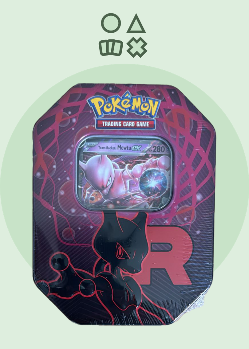 Pokémon Karmesin & Purpur Team Rocket Tin