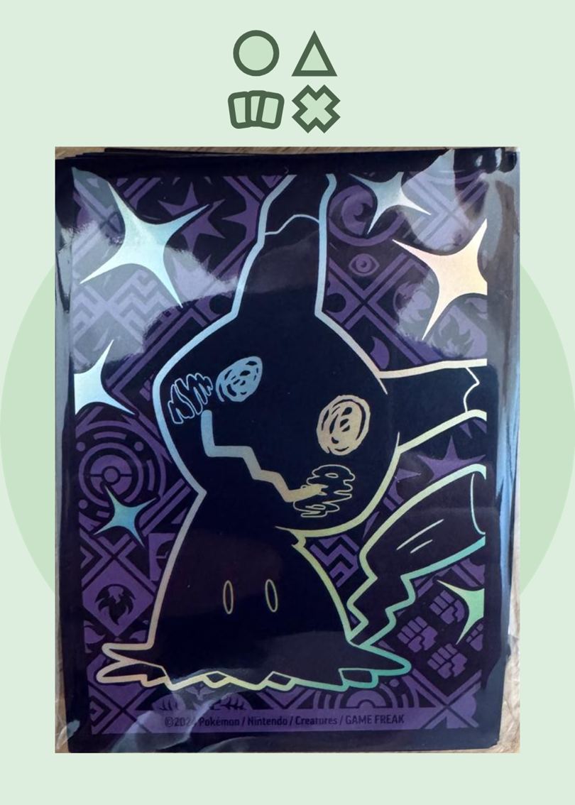 Pokémon Card Sleeves Paldea's Fates Mimikyu