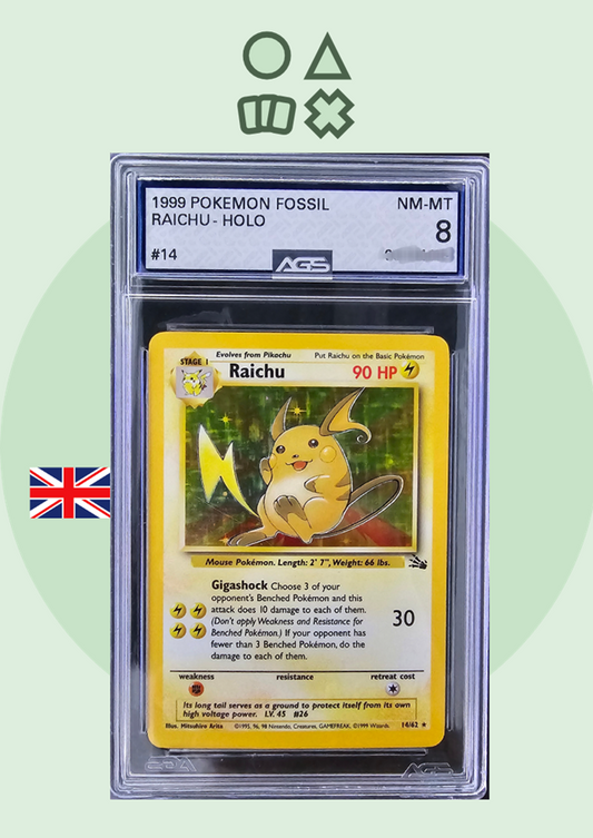 Raichu - AGS 8 (FO14 Fossil)