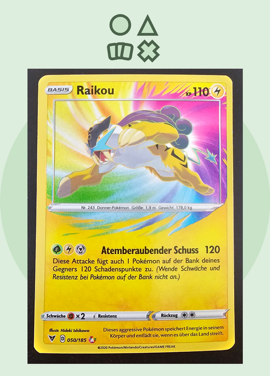 Raikou - NM (VIV50 Sword &amp; Shield Vivid Voltage)