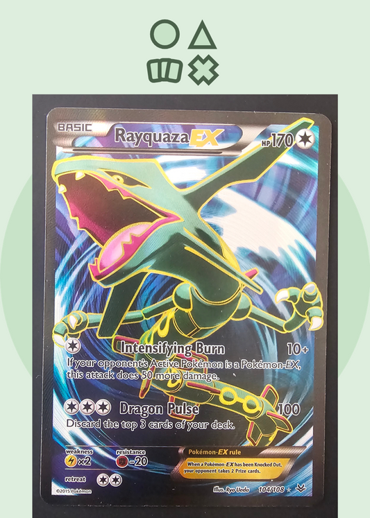 Rayquaza EX - EXC-NM (ROS104 XY Roaring Skies)