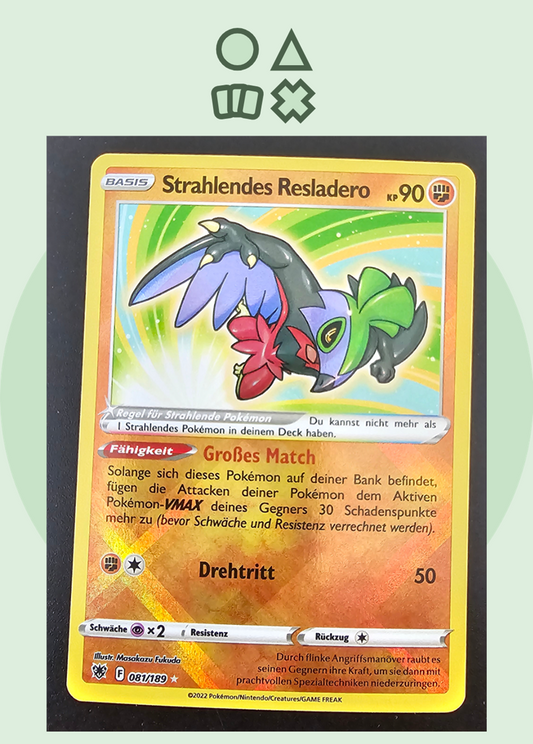 Radiant Resladero - NM (ASR081 Sword &amp; Shield Astral Radiance)