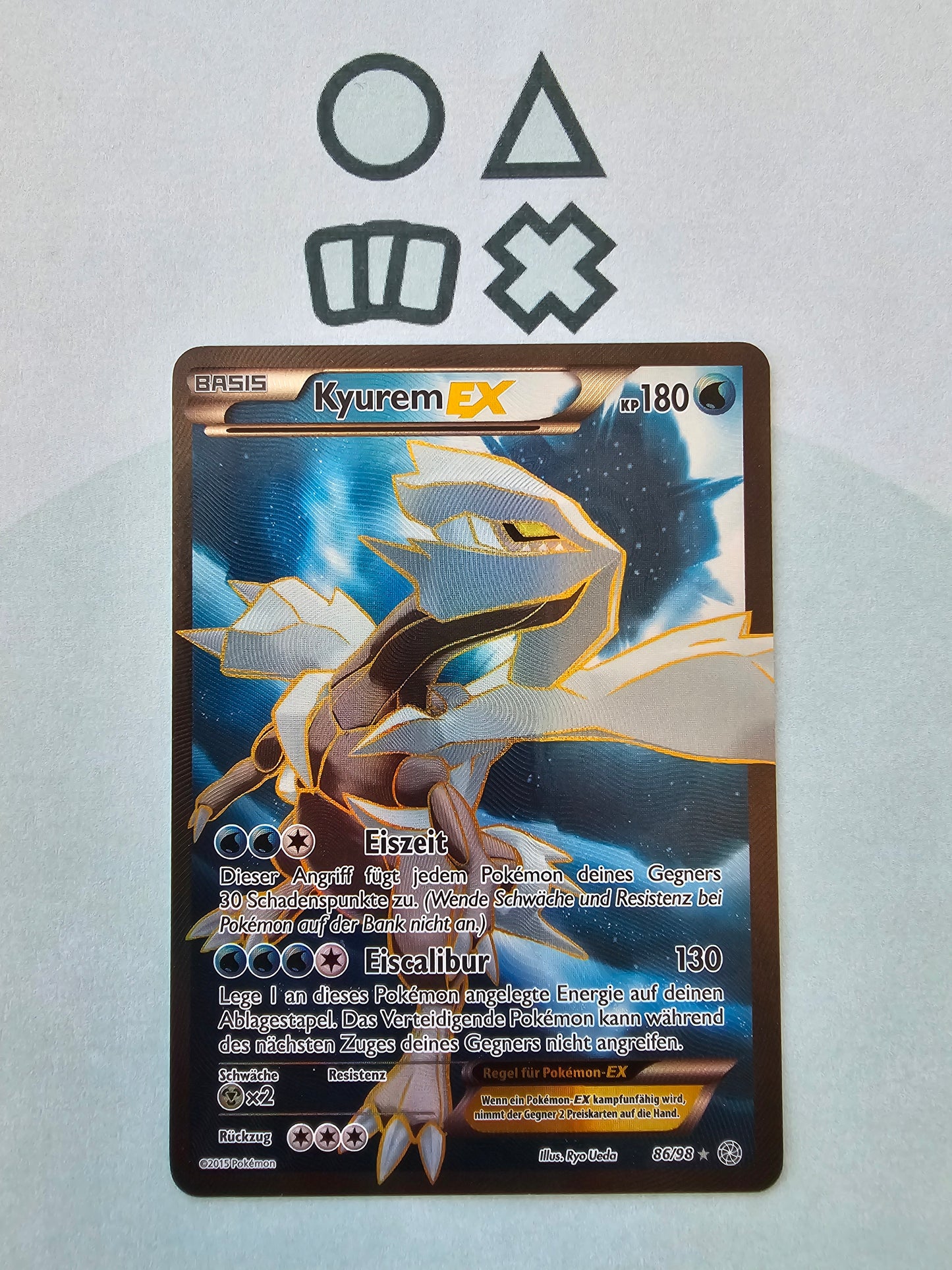 Kyurem EX - EXC (AOR86 XY Ancient Origins)