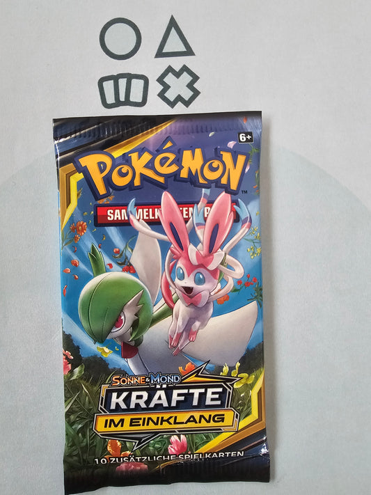 Pokémon Sonne & Mond Kräfte im Einklang Booster - deutsch