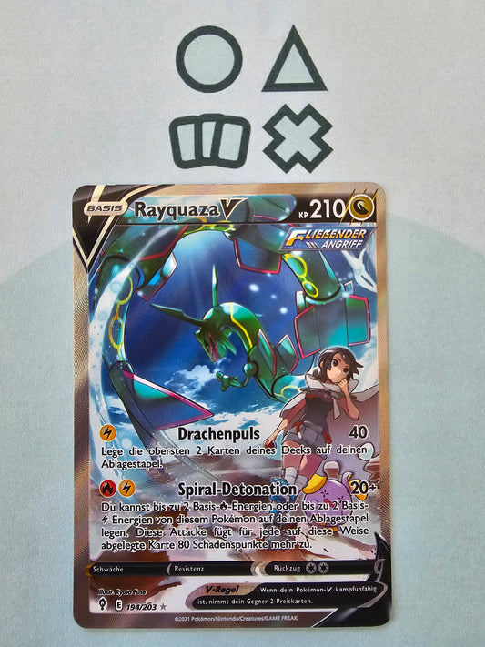 Rayquaza V - NM (EVS194 SWSH Evolving Skies)