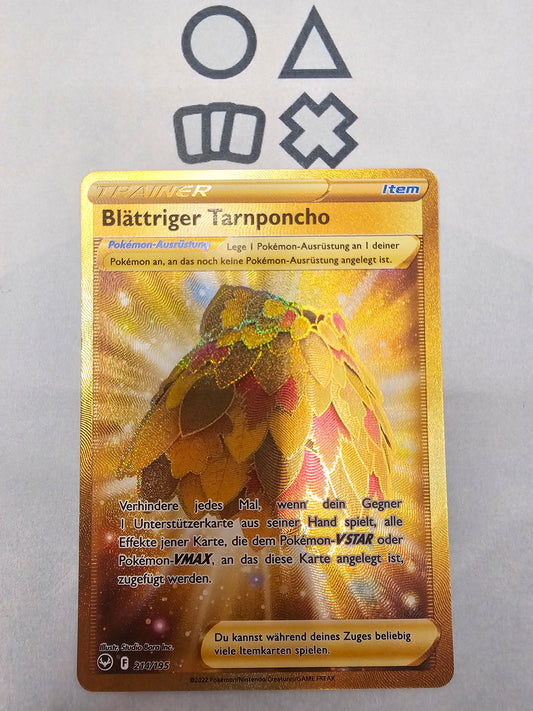 Blättriger Tarnponcho - NM (SIT214 SWSH Silver Tempest)