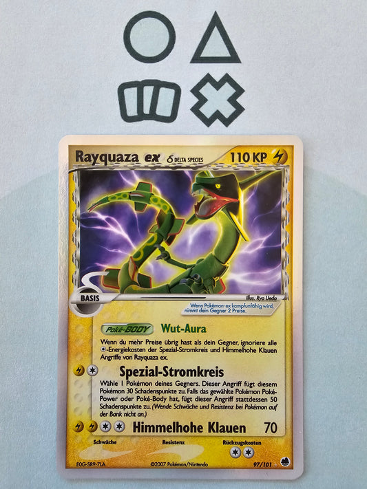 Rayquaza ex delta species - EXC-NM (DF97 EX Dragon Frontiers)