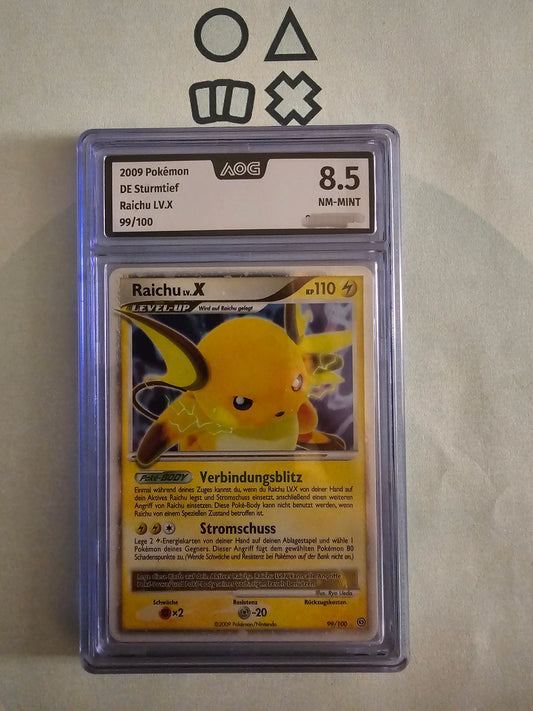 Raichu LV.X - AOG 8.5 (STF99 Diamond & Pearl Stormfront)