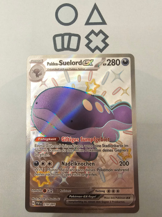 Paldea-Suelord EX - NM (PAF219 S&V Paldean Fates)