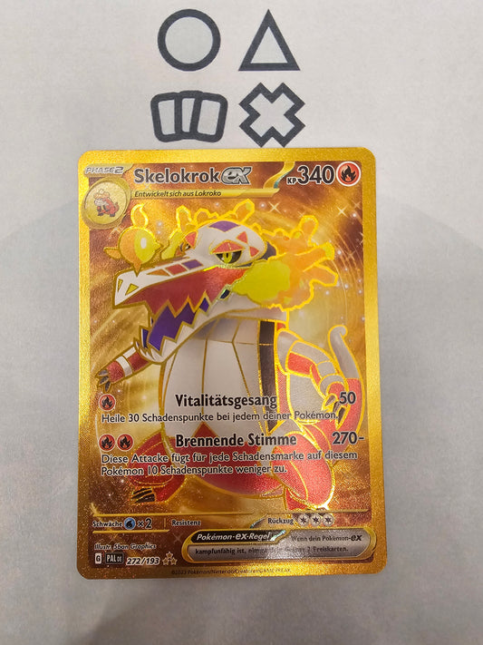 Skelokrok EX - NM (PAL272 S&V Paldea Evolved)