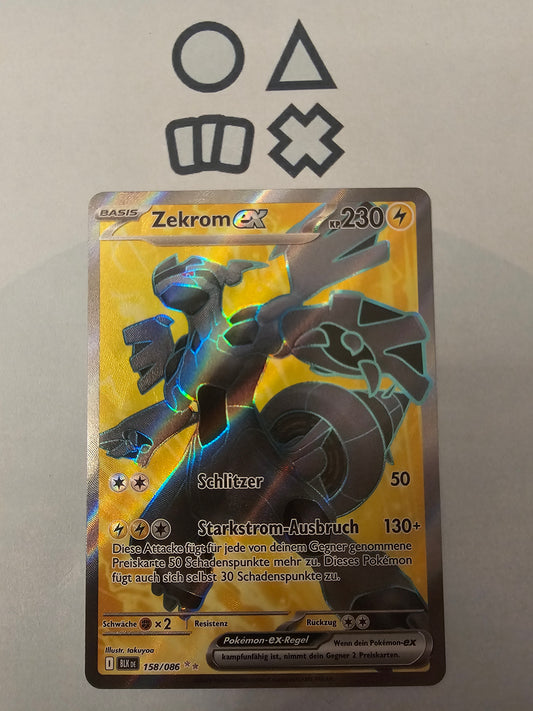 Zekrom EX - NM (BLK158 S&V Black Bolt)