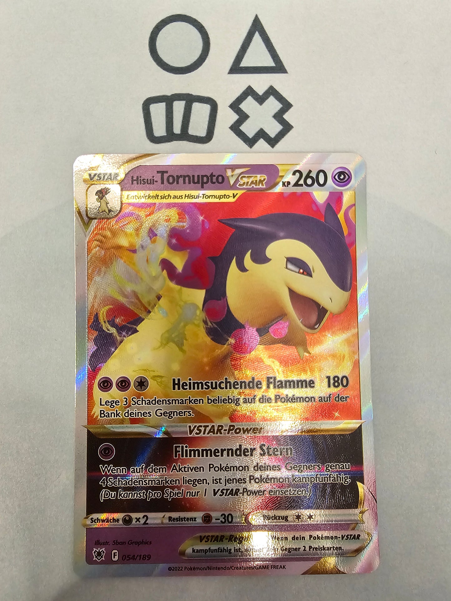 Hisui-Tornupto VSTAR - NM (ASR054 SWSH Astral Radiance)