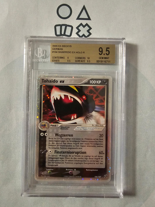 Tohaido EX - BGS 9.5 (DX104 EX Deoxys)