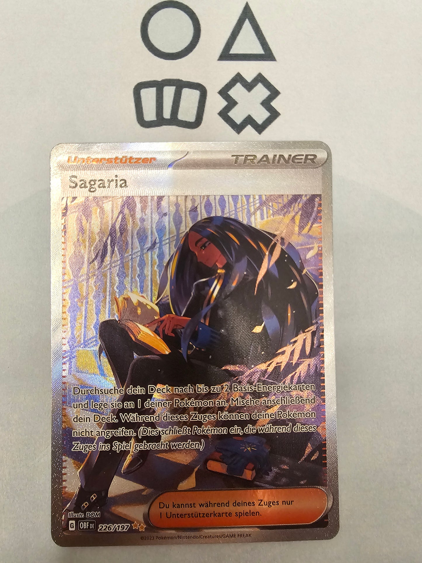 Sagaria - NM (OBF226 S&V Obsidian Flames)