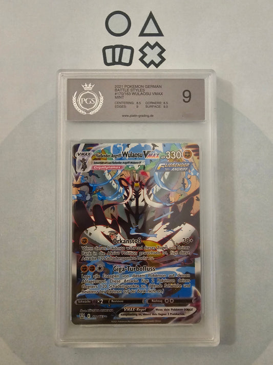 Fließender-Angriff-Wulaosu VMAX - PGS 9 (BST170 SWSH Battlestyles)