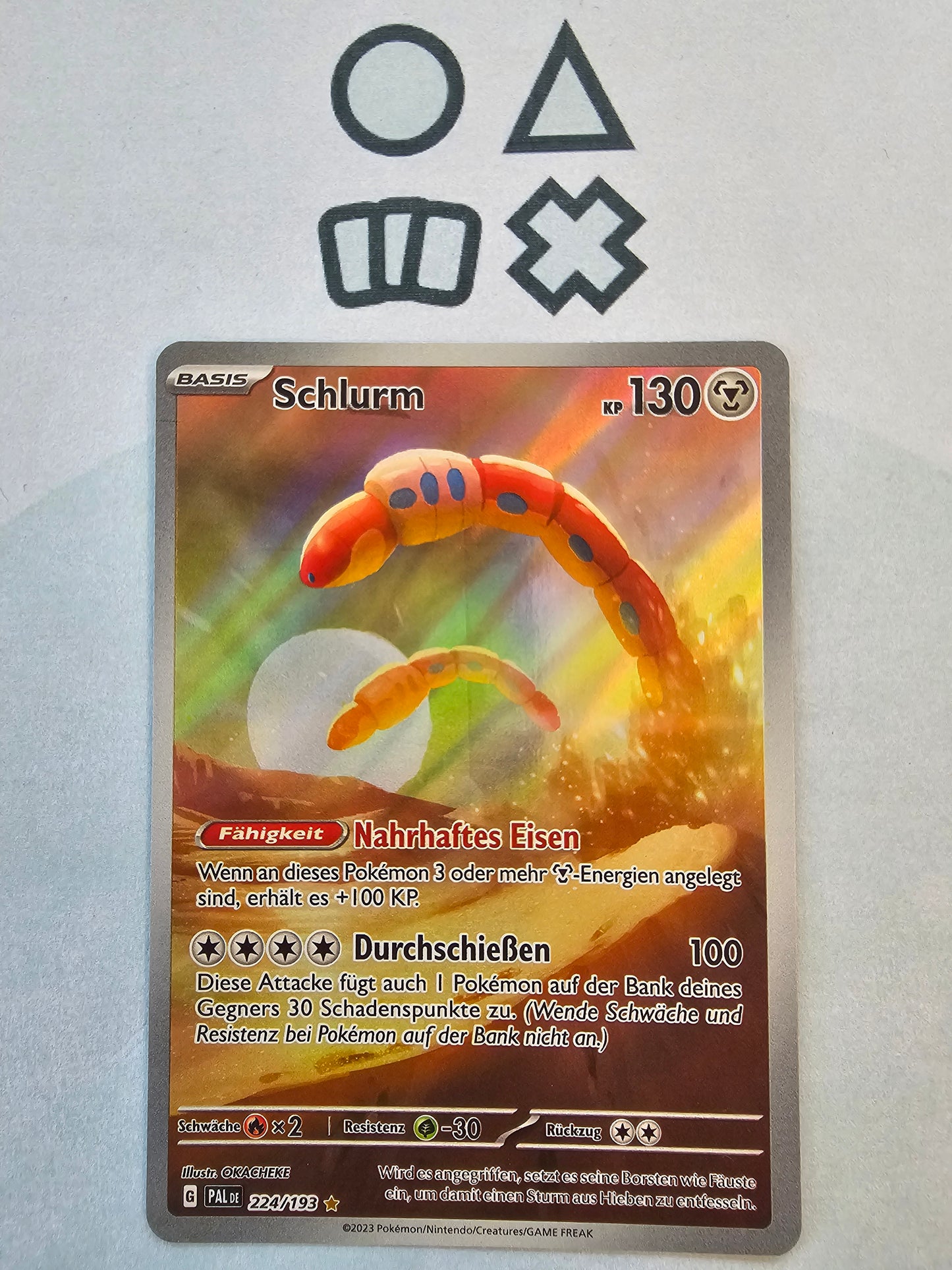 Schlurm - NM (PAL224 S&V Paldea Evolved)