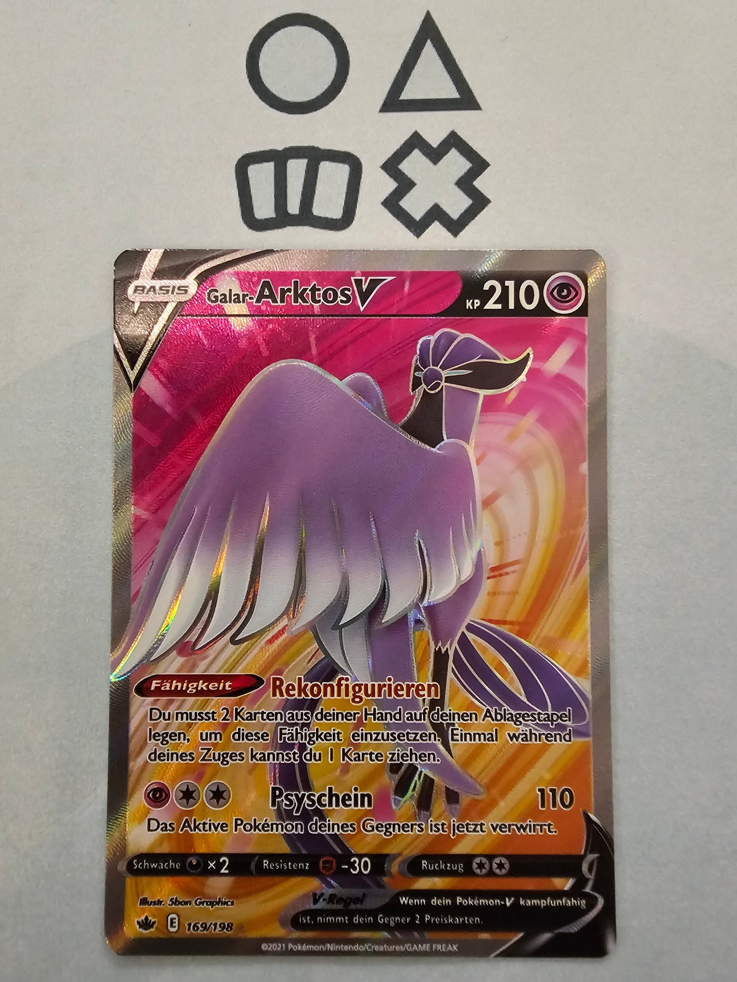 Galar-Arktos V - NM (CRE169 SWSH Chilling Reign)