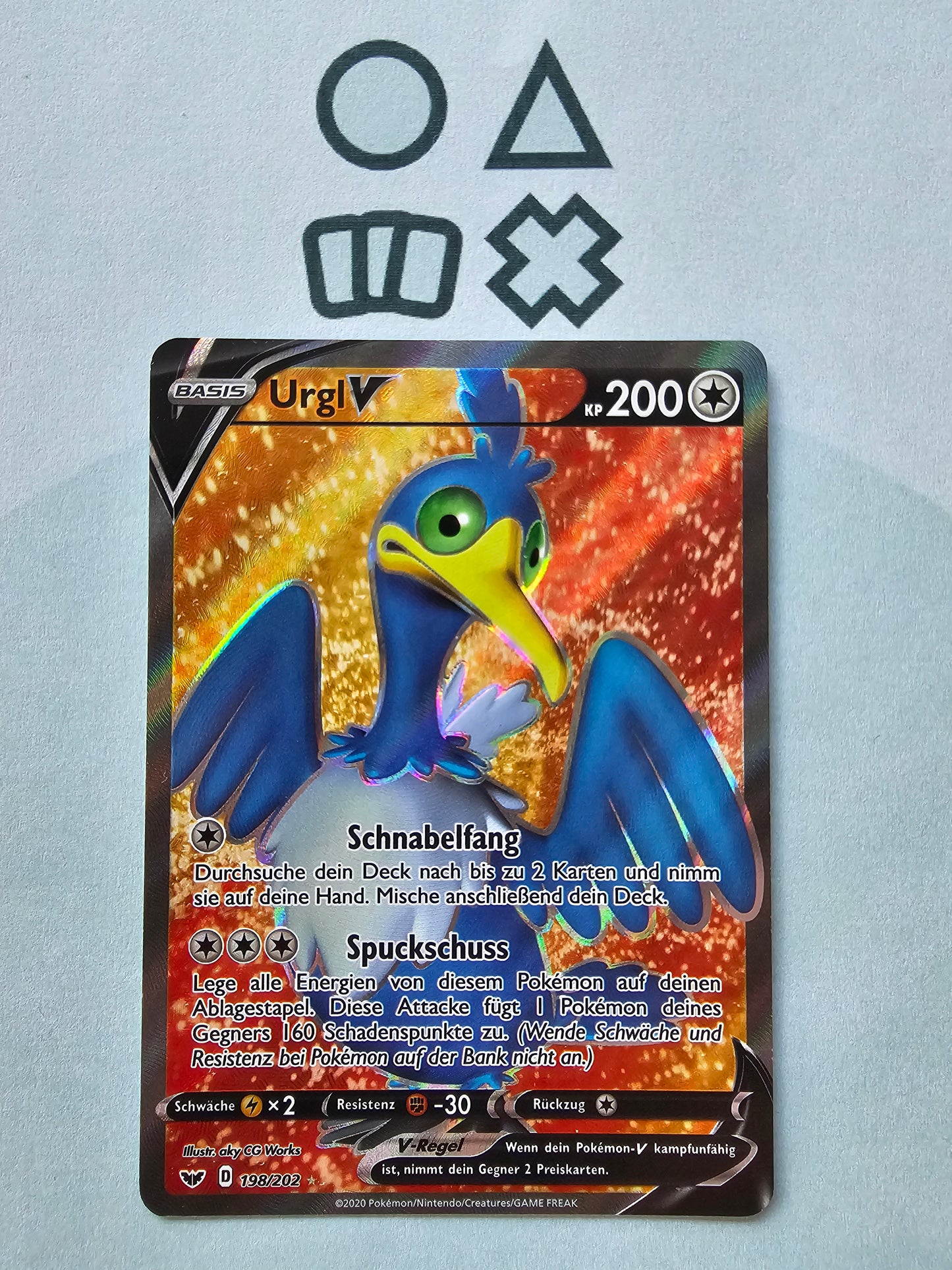 Urgl V - NM (SSH198 SWSH Base Set)