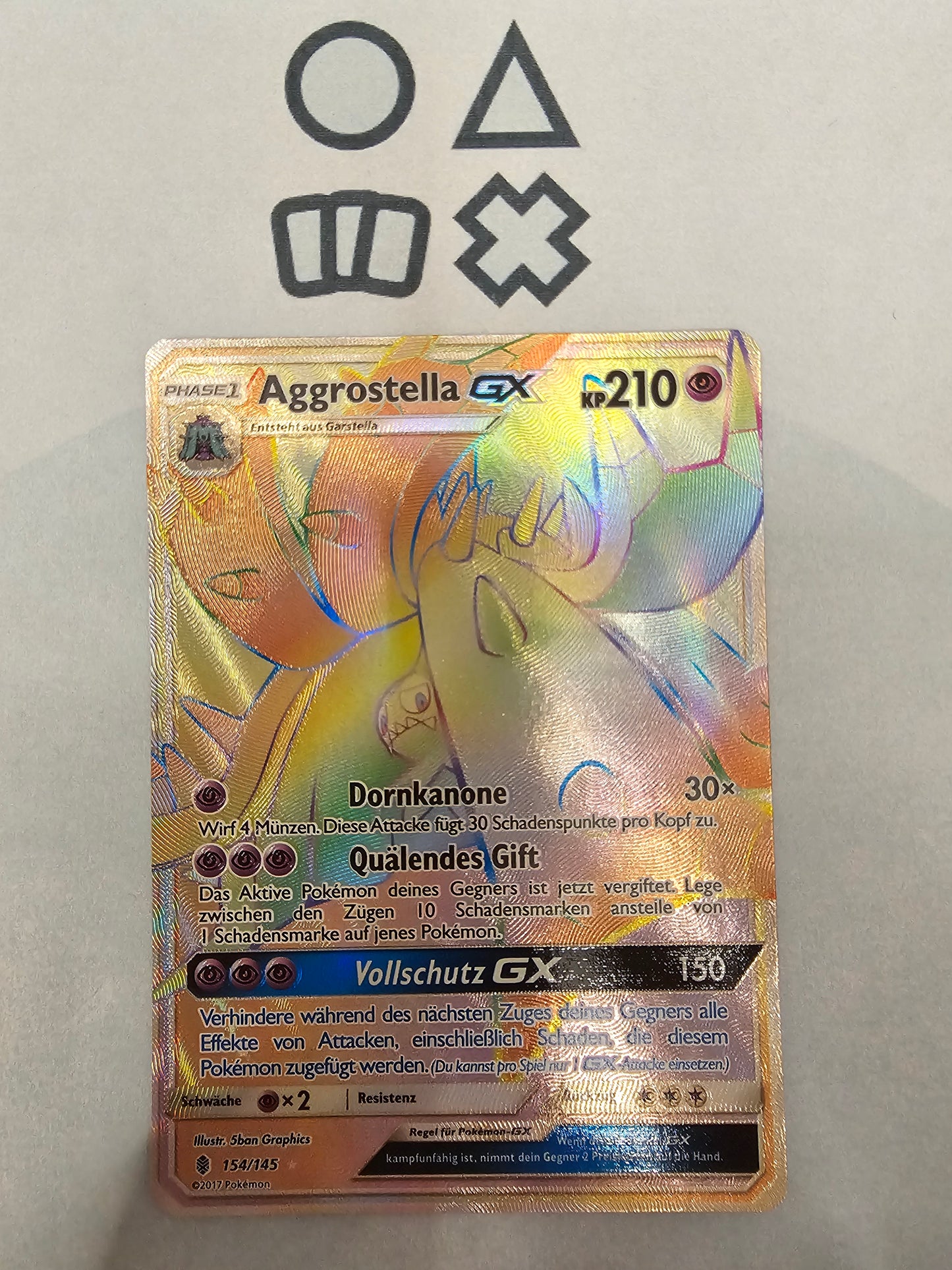 Aggrostella GX - NM (GRI154 S&M Guardians Rising)