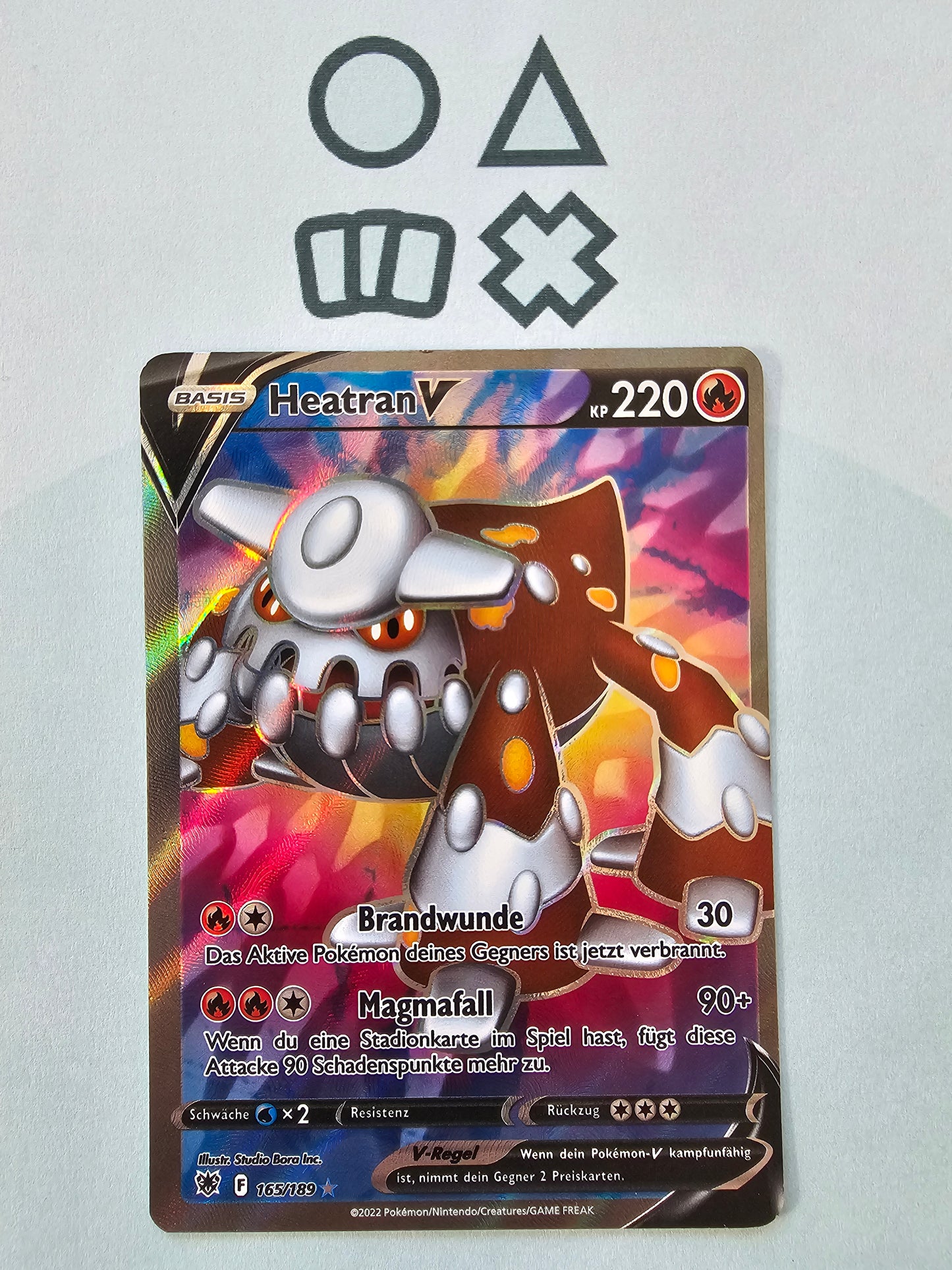 Heatran V - NM (ASR165 SWSH Astral Radiance)