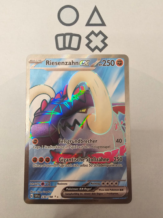 Riesenzahn EX - NM (SVI230 S&V Base Set)