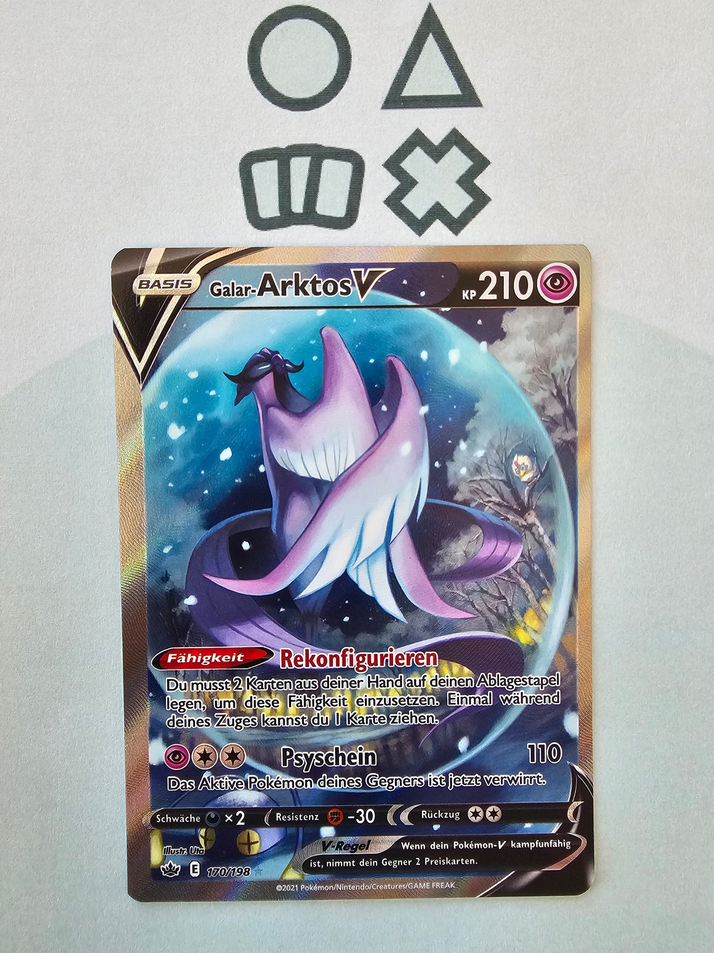 Galar-Arktos V - NM (CRE170 SWSH Chilling Reign)