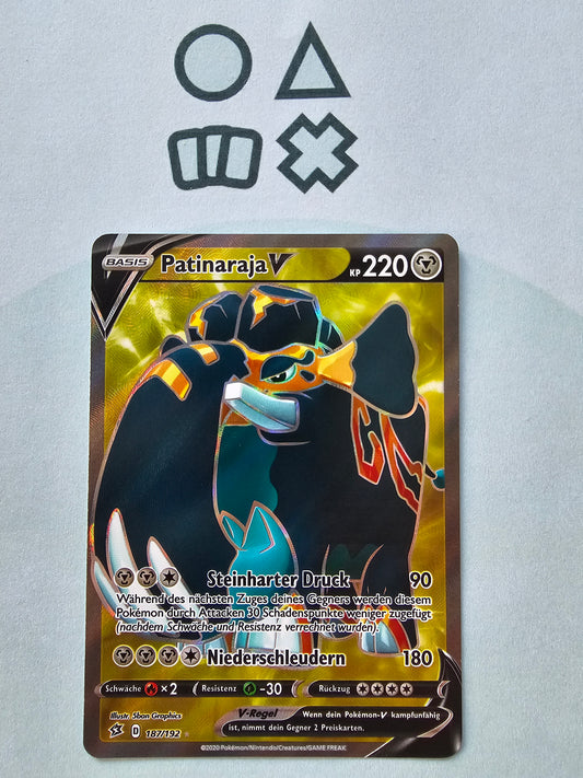 Patinaraja V - NM (RCL187 SWSH Rebel Clash)