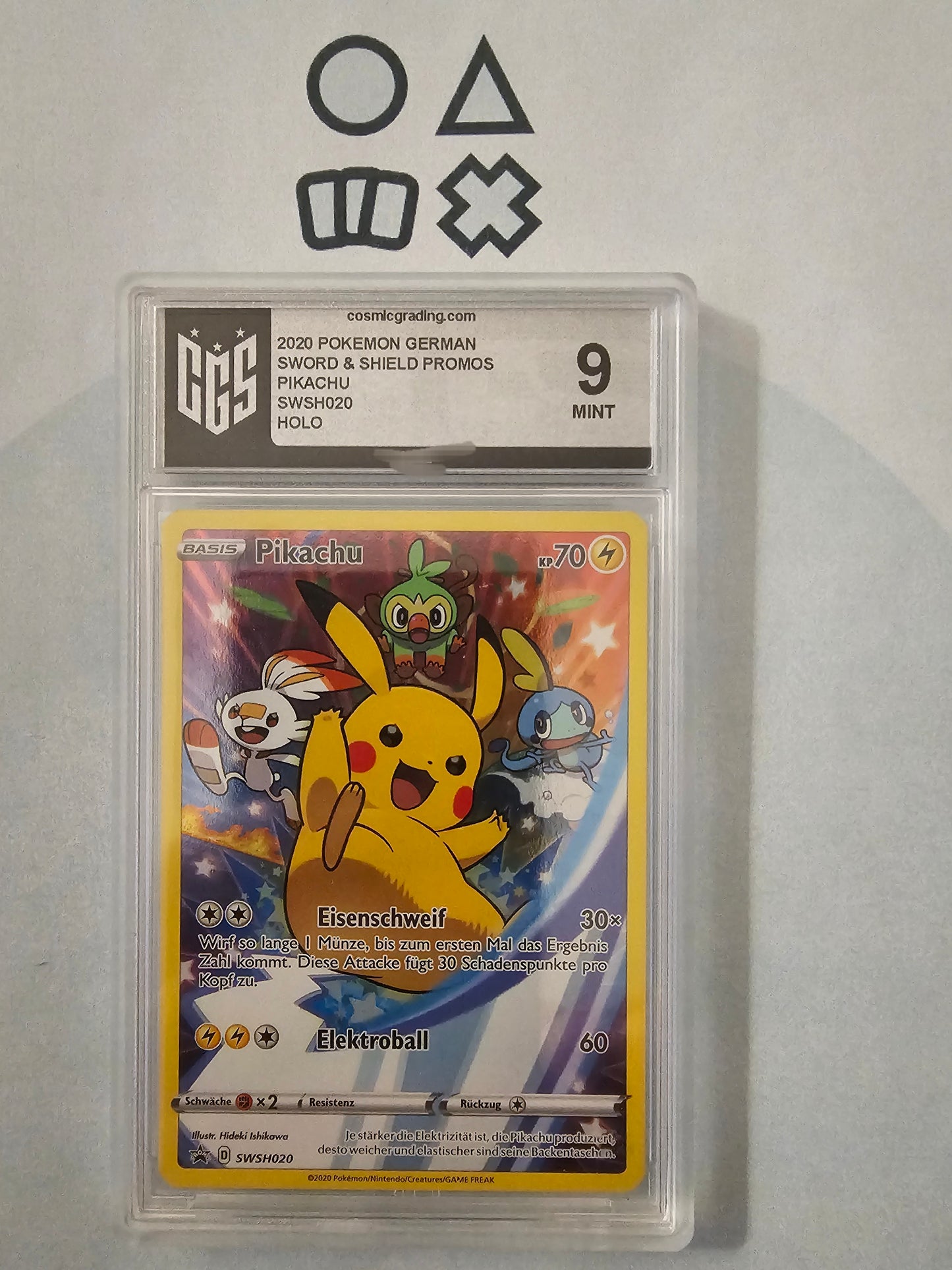 Pikachu - CGS 9 (SWSH050 SWSH Promo)