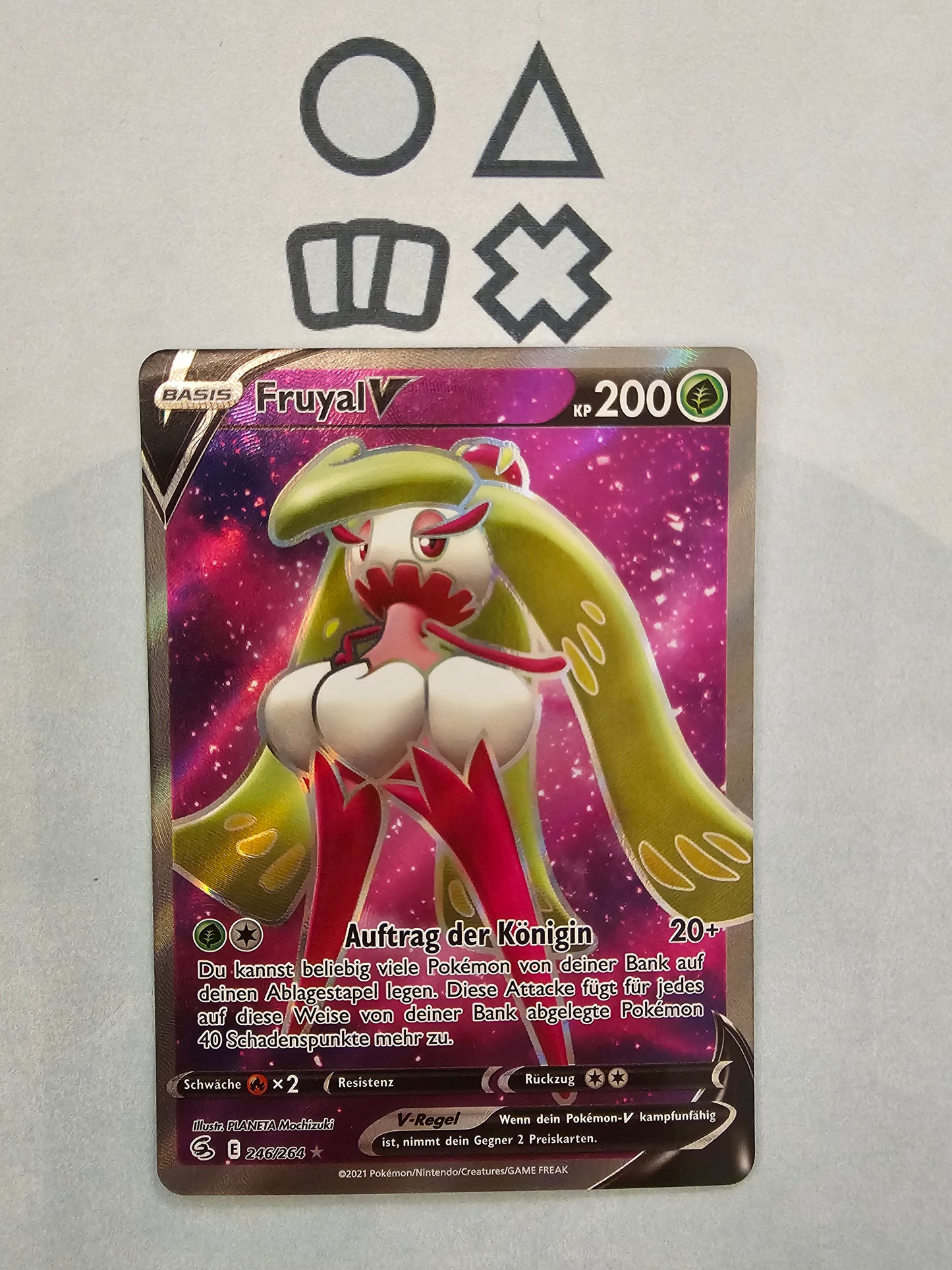 Fruyal V - NM (FST246 SWSH Fusion Strike)