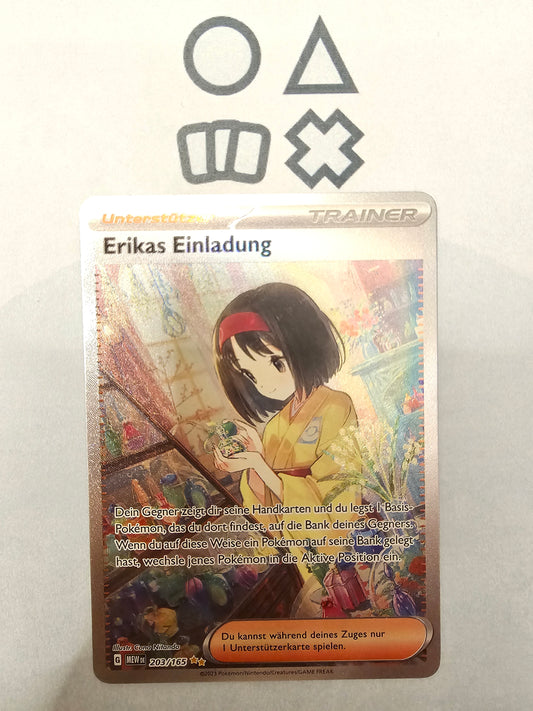 Erikas Einladung - NM (MEW203 S&V 151)