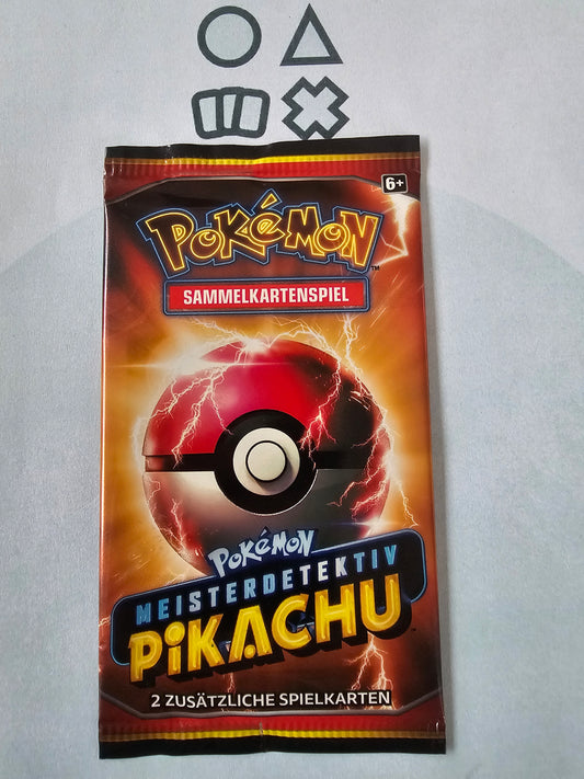 Pokémon Sonne & Mond Meisterdetektiv Pikachu Booster - deutsch