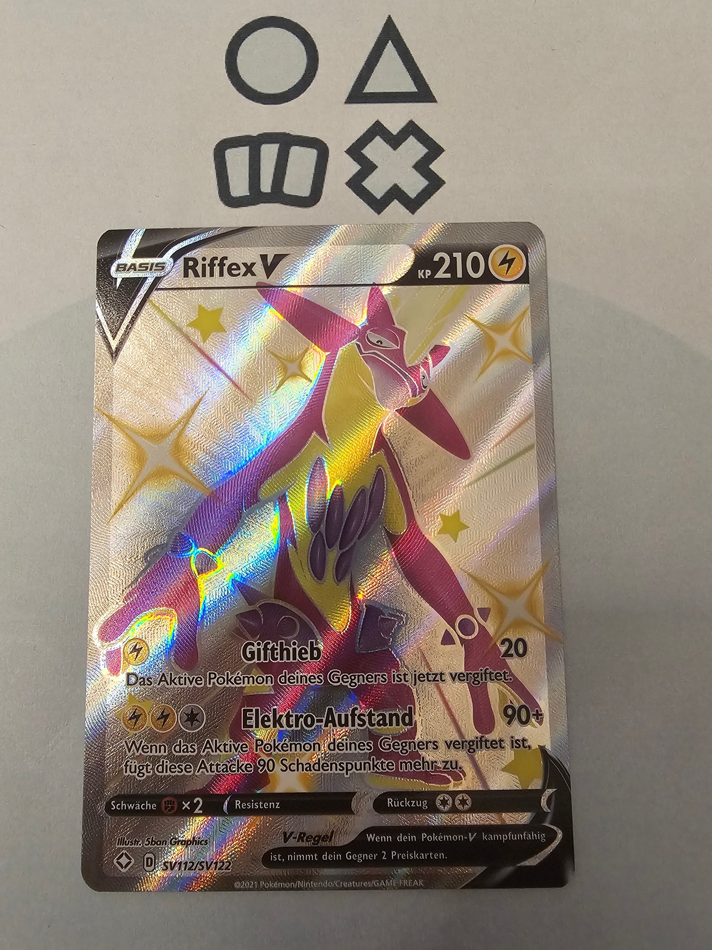 Riffex V - NM (SHF SV112 SWSH Shining Fates)