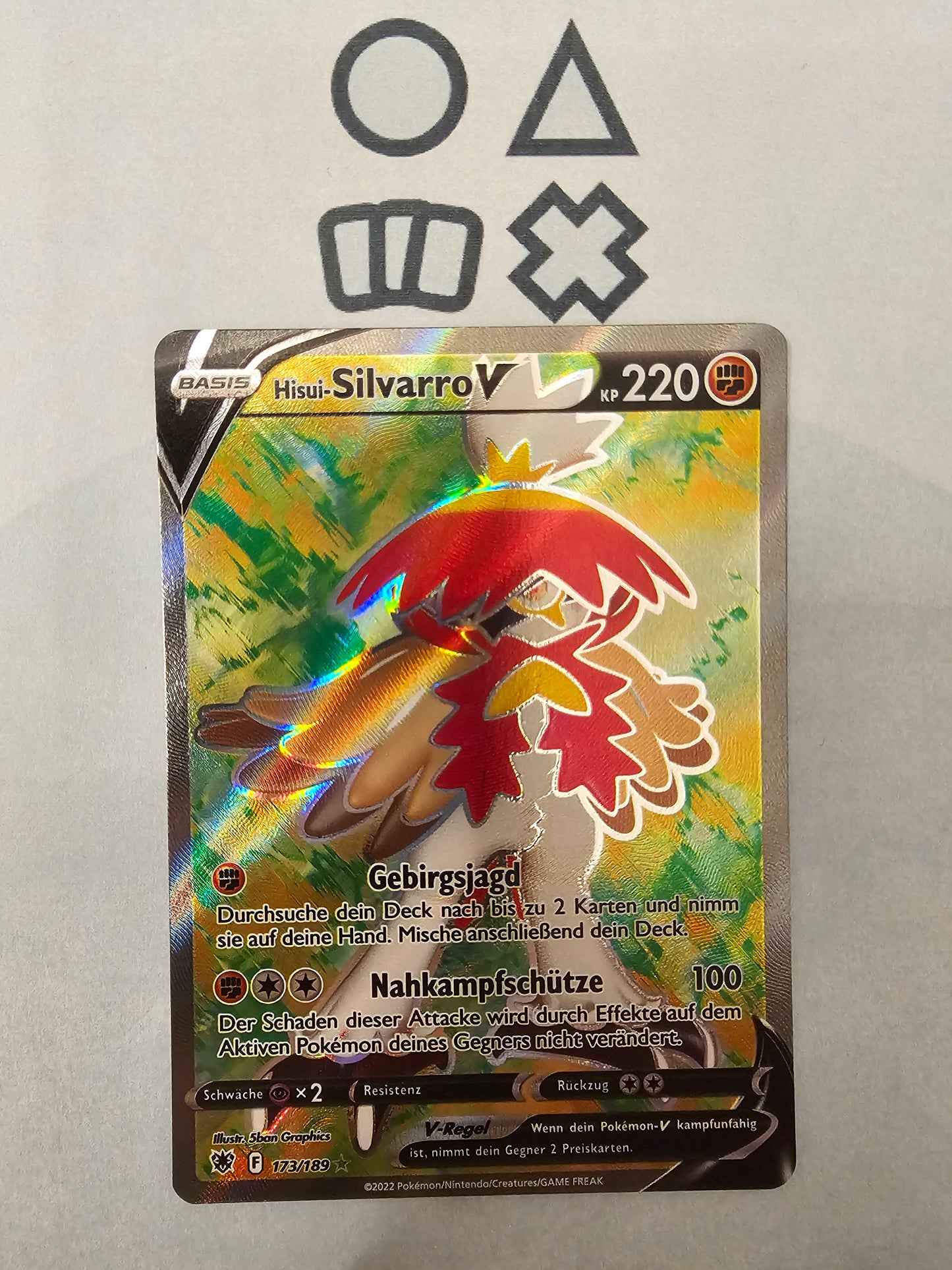 Hisui-Silvarro V - NM (ASR173 SWSH Astral Radiance)