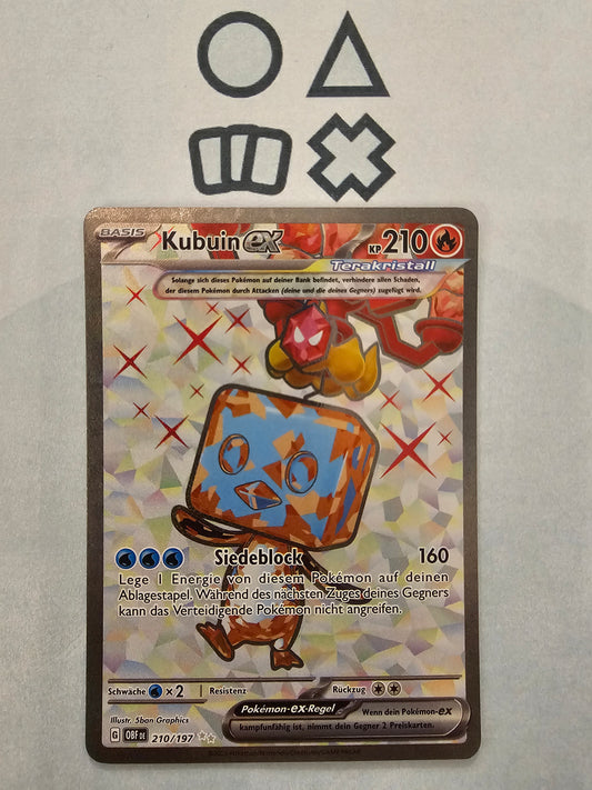 Kubuin EX - NM (OBF210 S&V Obsidian Flames)