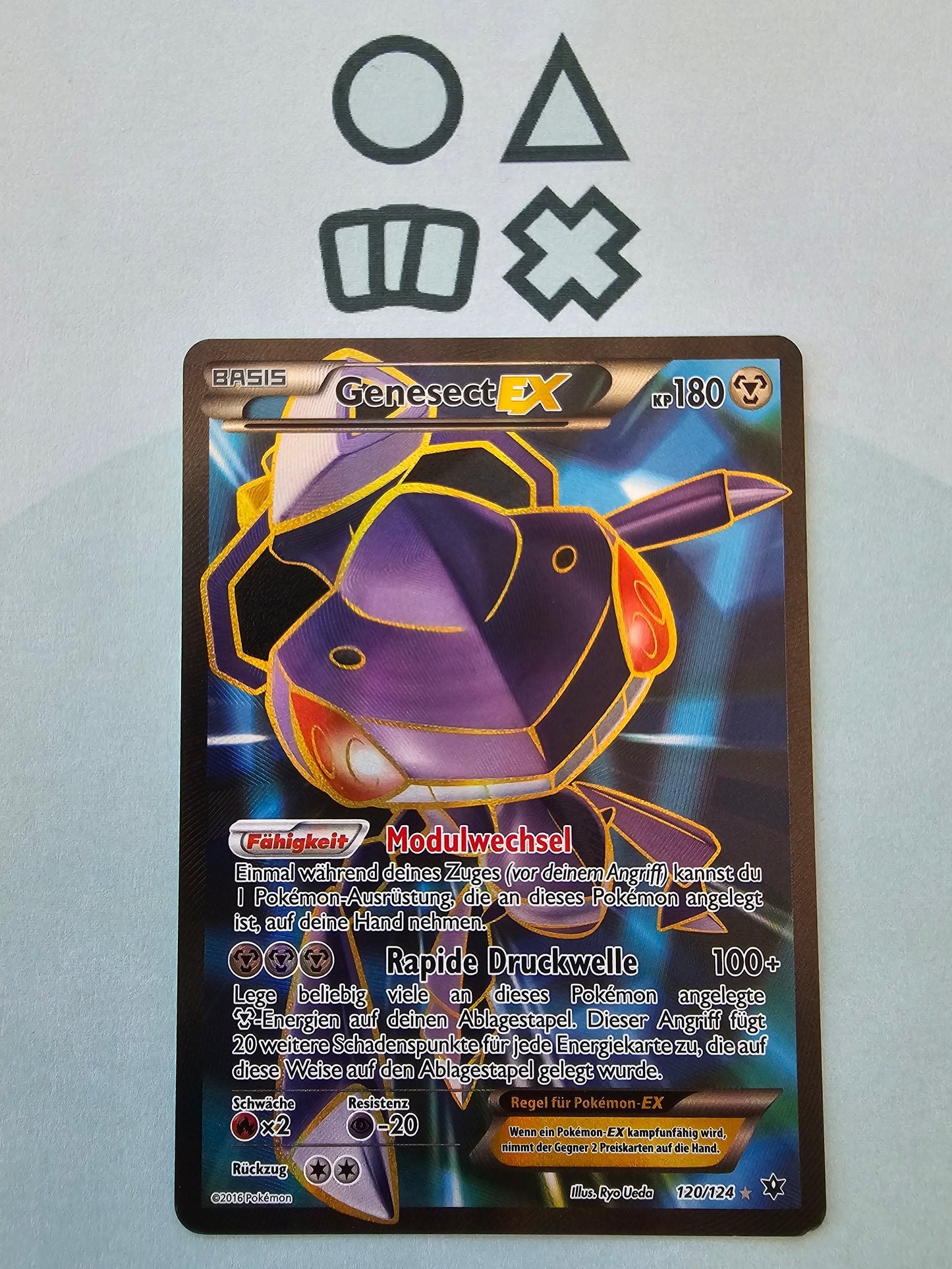 Genesect EX - EXC-NM (FCO120 XY Fates Collide)