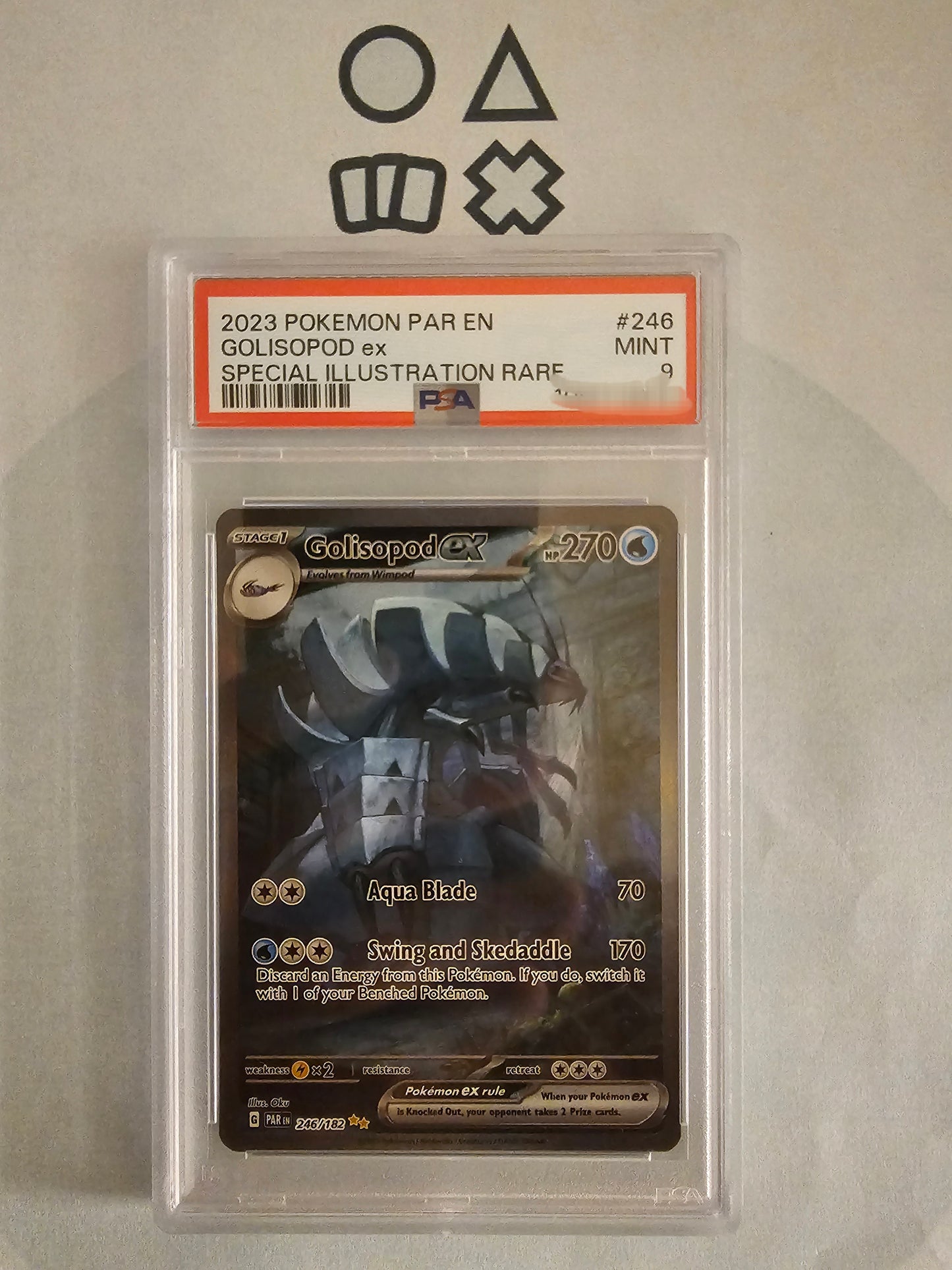 Golisopod EX - PSA 9 (PAR246 S&V Paradoxrift)